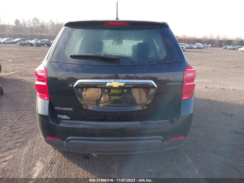 2017 CHEVROLET EQUINOX LS - 2GNALBEK8H1586276