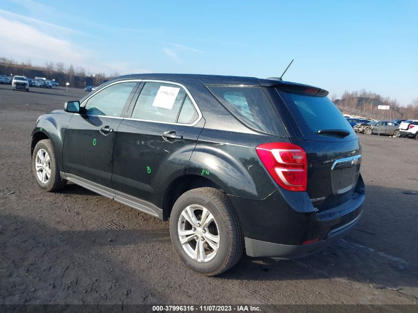 2017 CHEVROLET EQUINOX LS - 2GNALBEK8H1586276