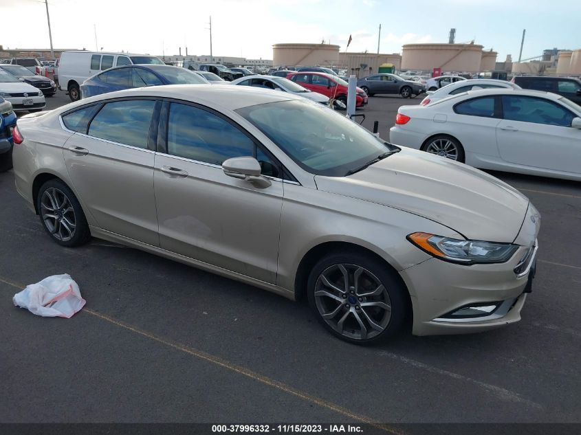 2017 FORD FUSION SE - 3FA6P0HD0HR242463