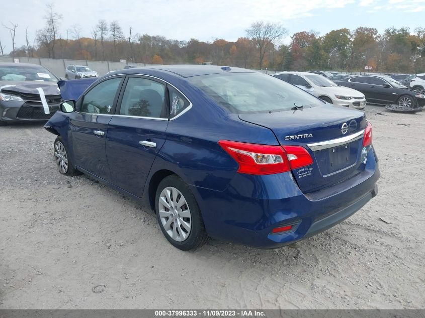 2017 NISSAN SENTRA SV - 3N1AB7AP1HL644563