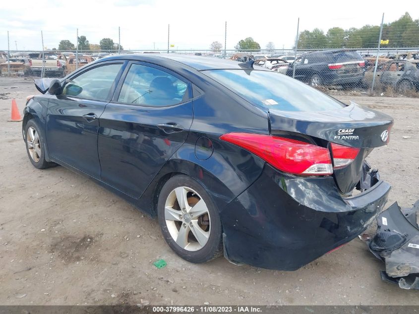 2013 HYUNDAI ELANTRA GLS - 5NPDH4AE1DH429958