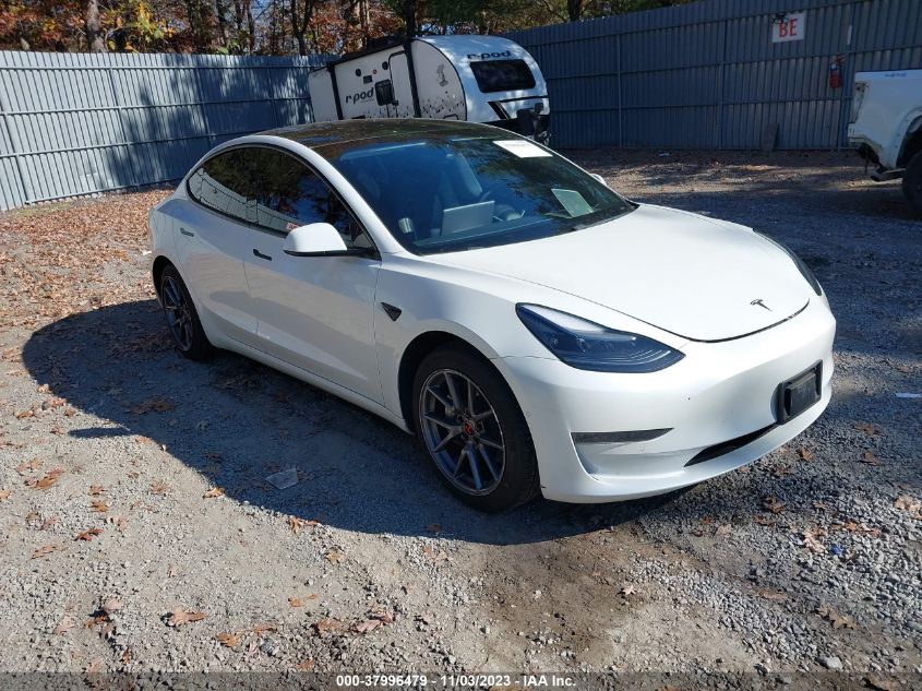 5YJ3E1EA6MF914816 TESLA MODEL 3 STANDARD RANGE PLUS 2021