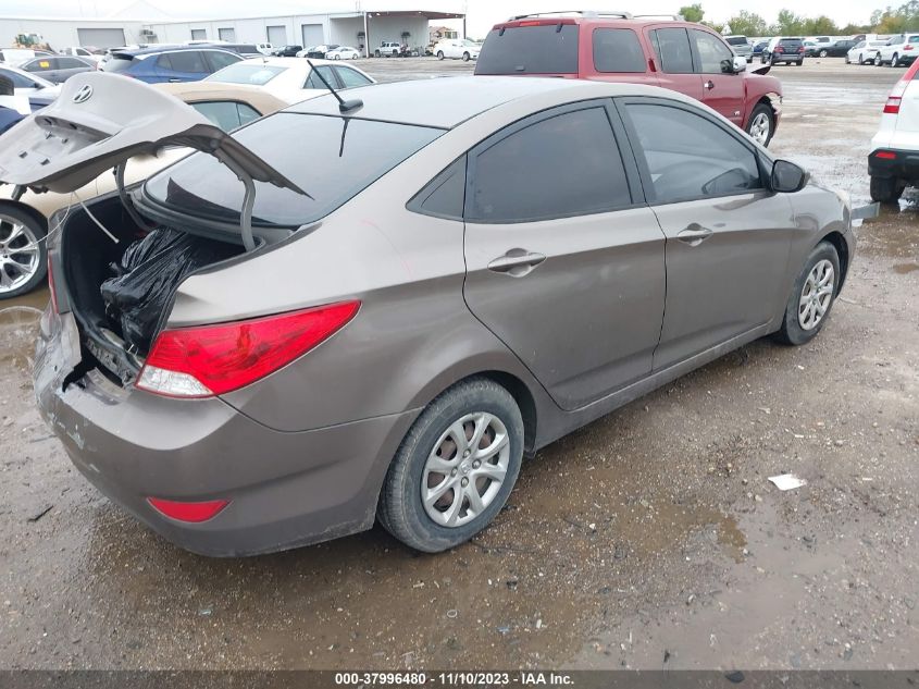 2014 HYUNDAI ACCENT GLS/GS - KMHCT4AE6EU640490