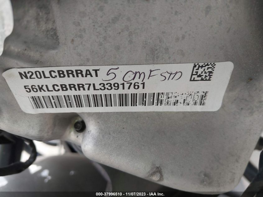 2020 INDIAN MOTORCYCLE CO. CHALLENGER 56KLCBRR7L3391761