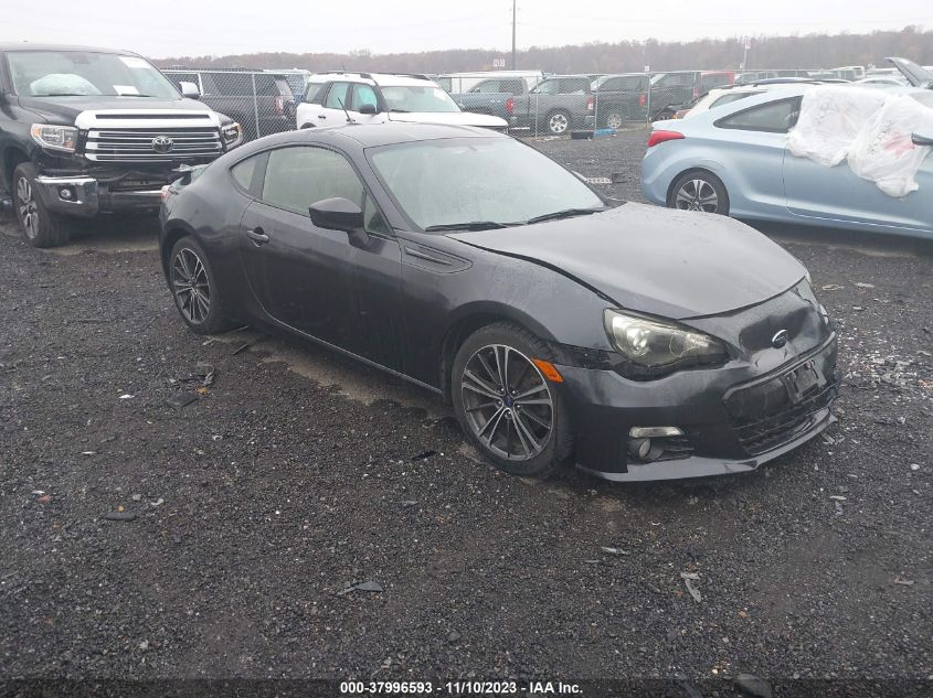 2013 SUBARU BRZ LIMITED - JF1ZCAC14D2602490