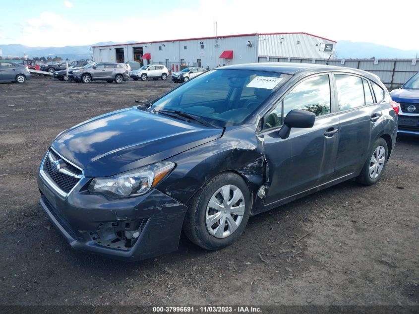 2016 SUBARU IMPREZA - JF1GPAA63G8226652