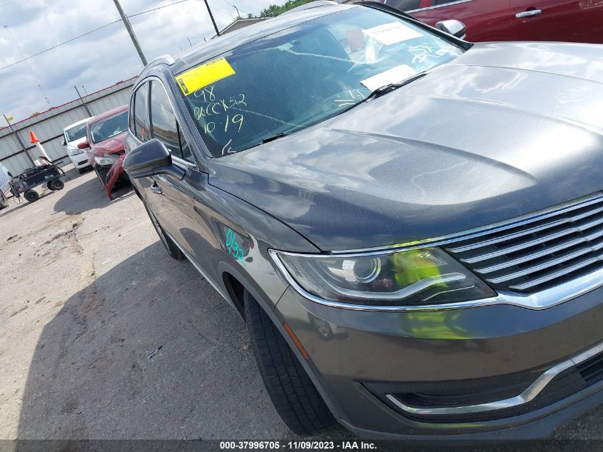 2017 LINCOLN MKX PREMIER - 2LMPJ6JR5HBL53226