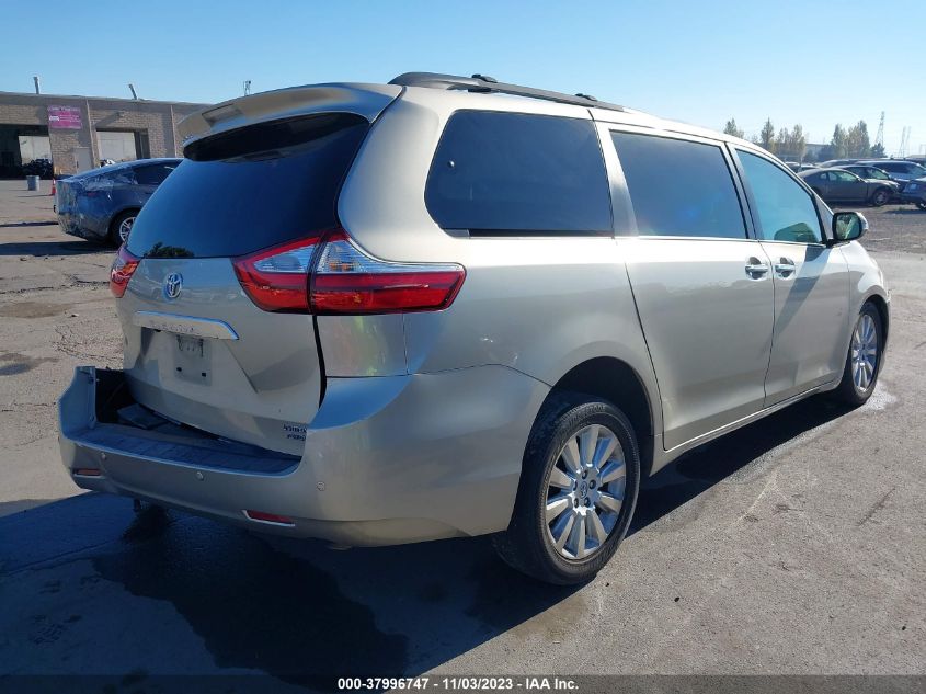 5TDDK3DC3FS101721 2015 TOYOTA SIENNA, photo no. 4