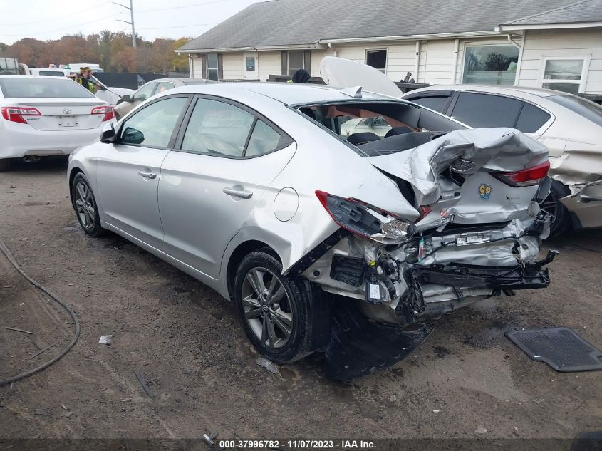 2018 HYUNDAI ELANTRA SEL/VALUE/LIMITED - 5NPD84LF5JH228520