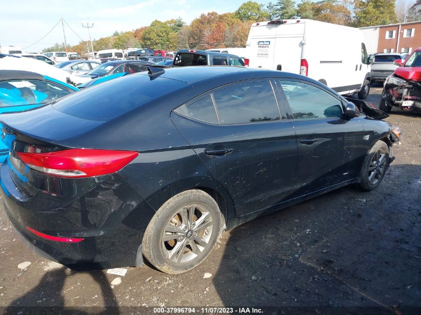 2018 HYUNDAI ELANTRA SEL/VALUE/LIMITED - 5NPD84LF4JH230288