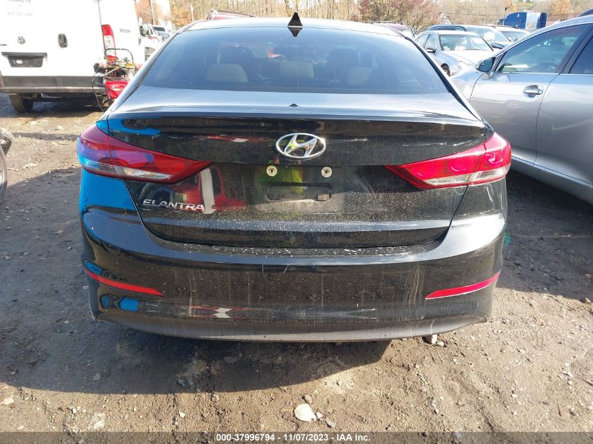 2018 HYUNDAI ELANTRA SEL/VALUE/LIMITED - 5NPD84LF4JH230288