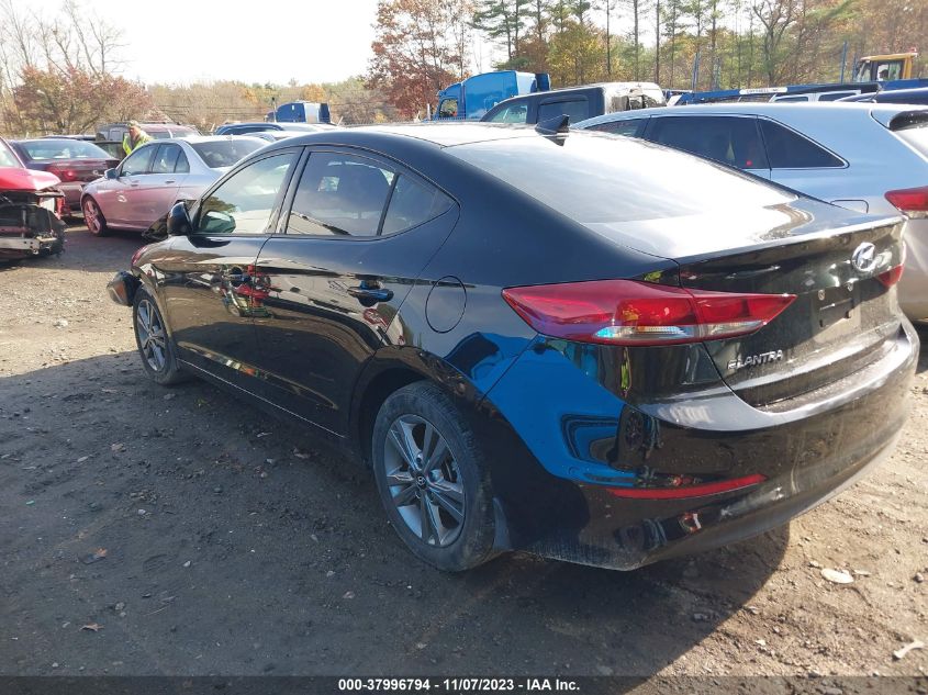 2018 HYUNDAI ELANTRA SEL/VALUE/LIMITED - 5NPD84LF4JH230288