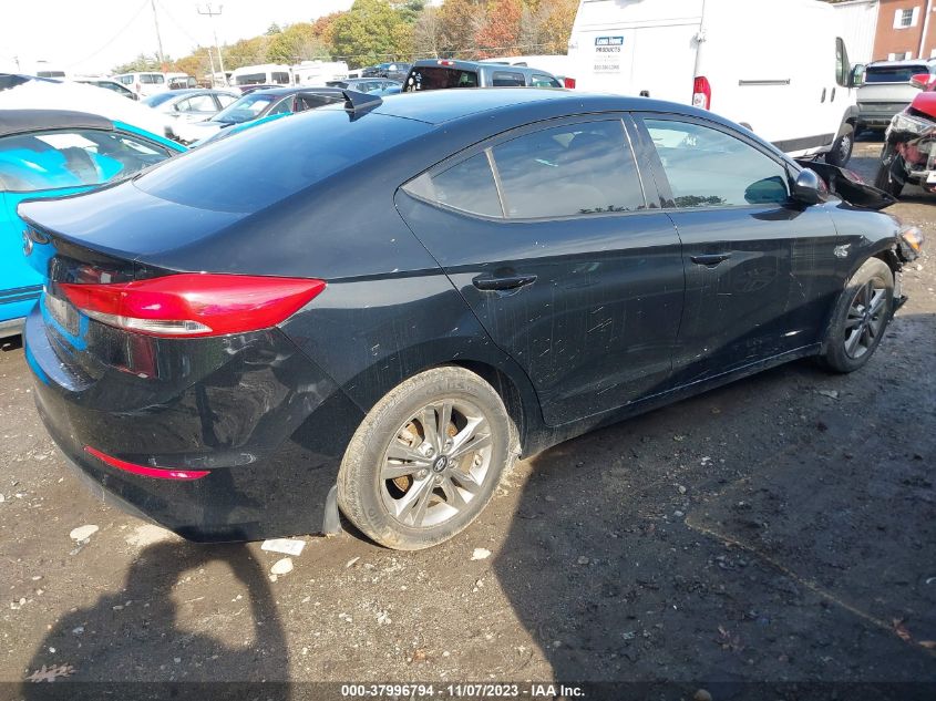 2018 HYUNDAI ELANTRA SEL/VALUE/LIMITED - 5NPD84LF4JH230288