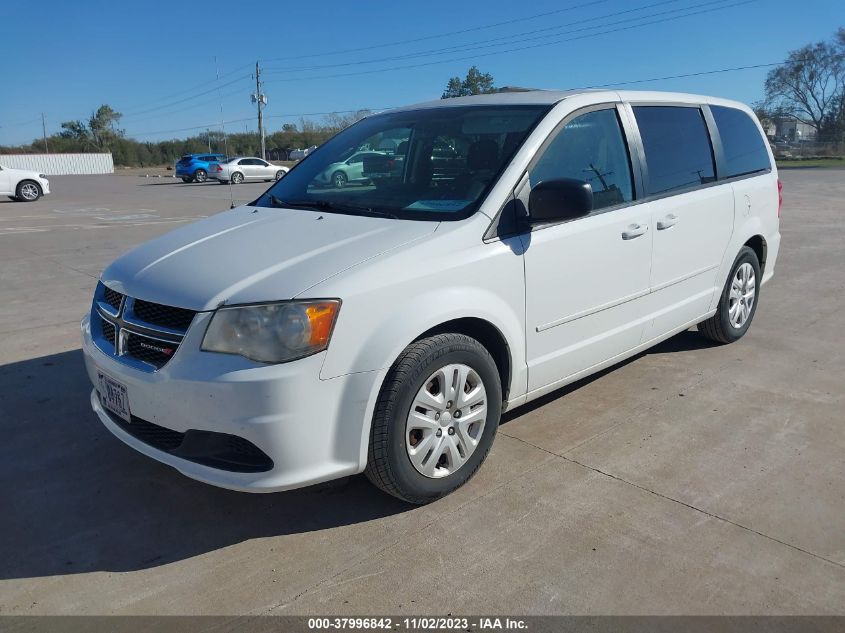 2014 DODGE GRAND CARAVAN AVP/SE - 2C4RDGBG1ER355643