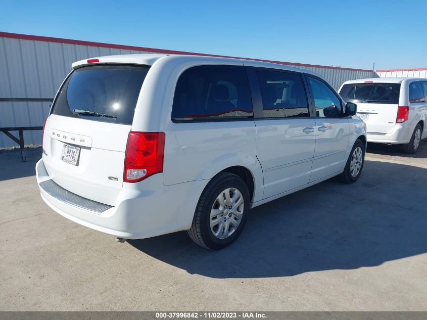 2014 DODGE GRAND CARAVAN AVP/SE - 2C4RDGBG1ER355643
