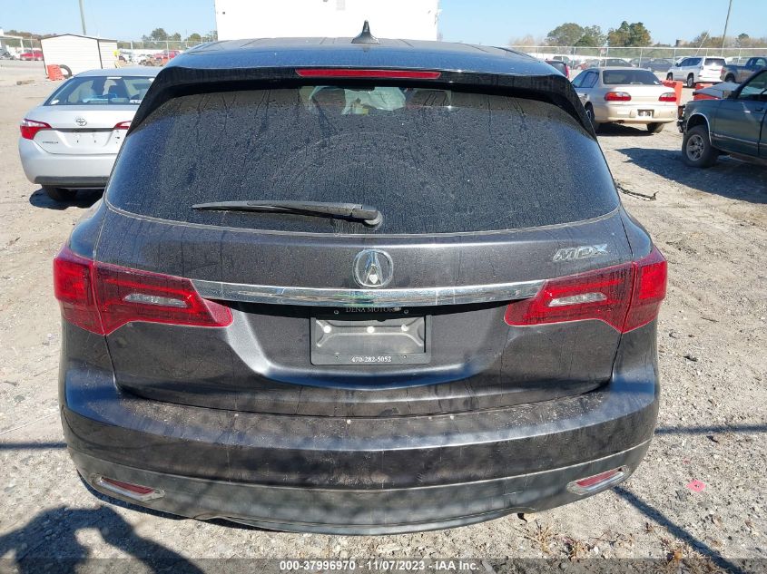 2014 ACURA MDX TECHNOLOGY - 5FRYD3H4XEB020666