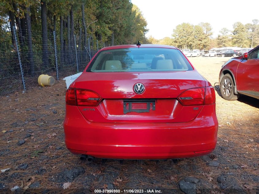 2014 VOLKSWAGEN JETTA SEDAN SE W/CONNECTIVITY 3VWD07AJ1EM290767