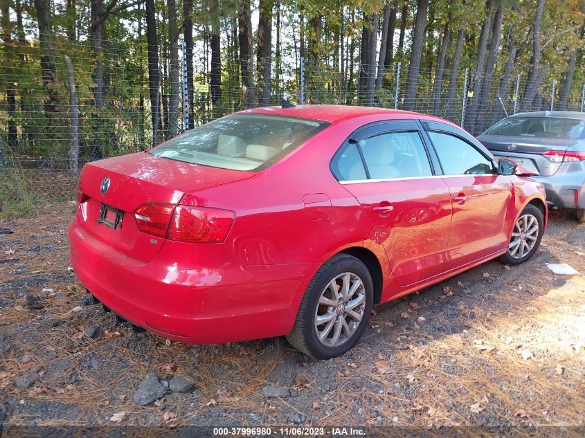 2014 VOLKSWAGEN JETTA SEDAN SE W/CONNECTIVITY 3VWD07AJ1EM290767