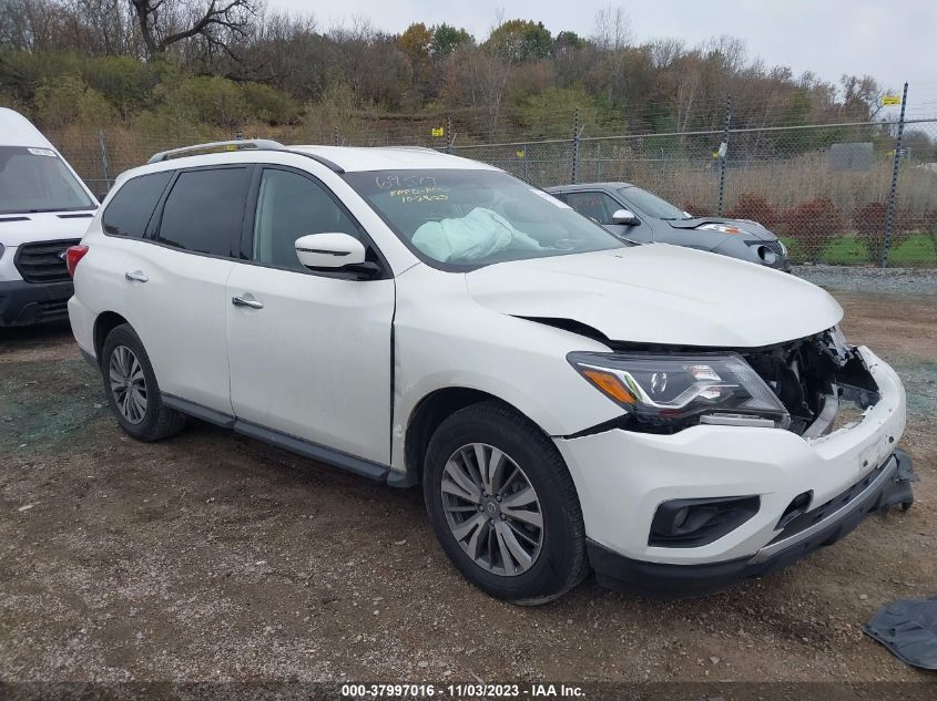 2020 NISSAN PATHFINDER SV 4WD - 5N1DR2BMXLC607606