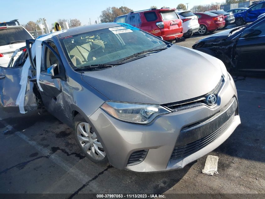 2016 TOYOTA COROLLA LE - 2T1BURHE2GC744040