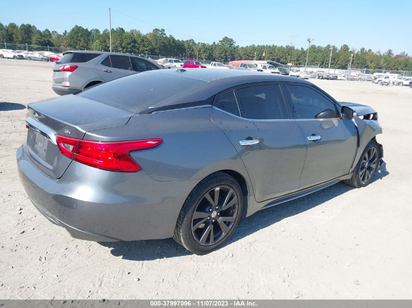 2017 NISSAN MAXIMA 3.5S/SV/SL/SR/PLAT - 1N4AA6AP4HC417010