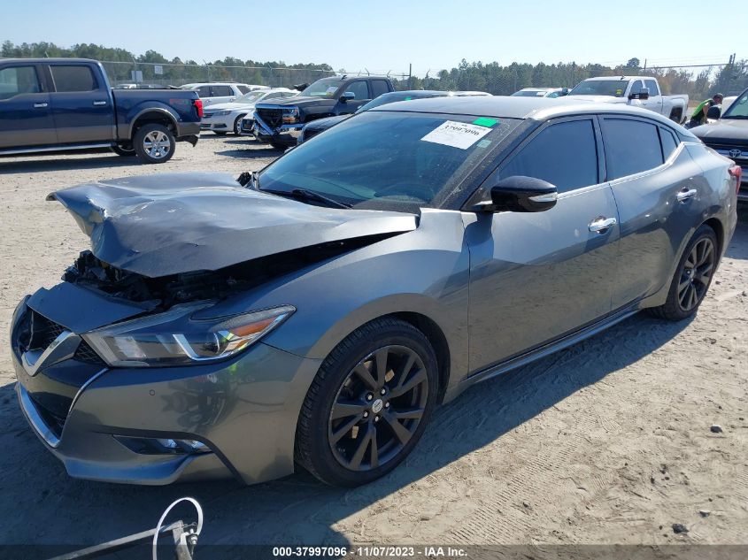 2017 NISSAN MAXIMA 3.5S/SV/SL/SR/PLAT - 1N4AA6AP4HC417010