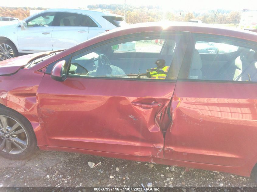 2018 HYUNDAI ELANTRA SEL/VALUE/LIMITED - 5NPD84LF6JH240823