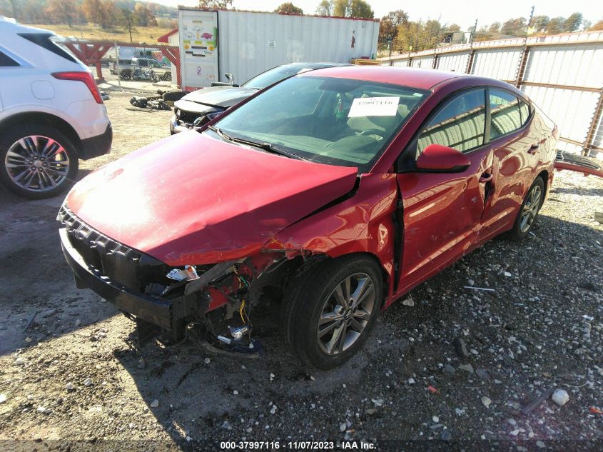 2018 HYUNDAI ELANTRA SEL/VALUE/LIMITED - 5NPD84LF6JH240823