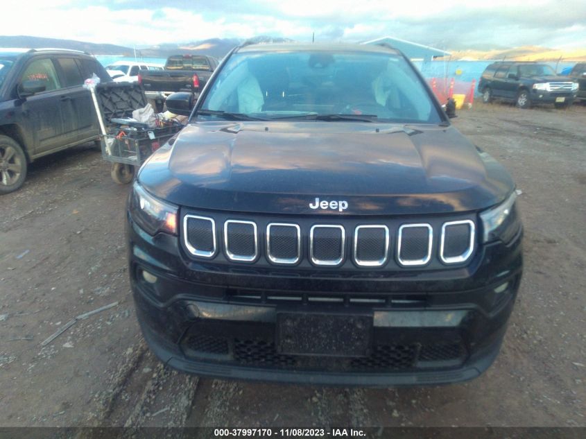 2022 JEEP COMPASS LATITUDE - 3C4NJDBB2NT216547