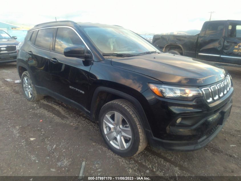 2022 JEEP COMPASS LATITUDE - 3C4NJDBB2NT216547