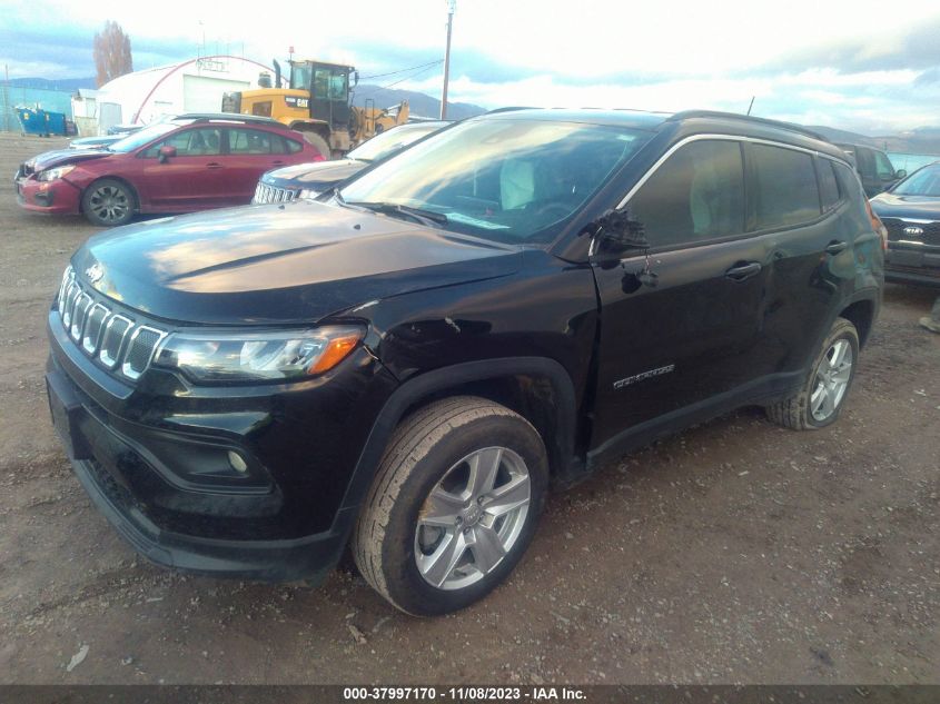 2022 JEEP COMPASS LATITUDE - 3C4NJDBB2NT216547