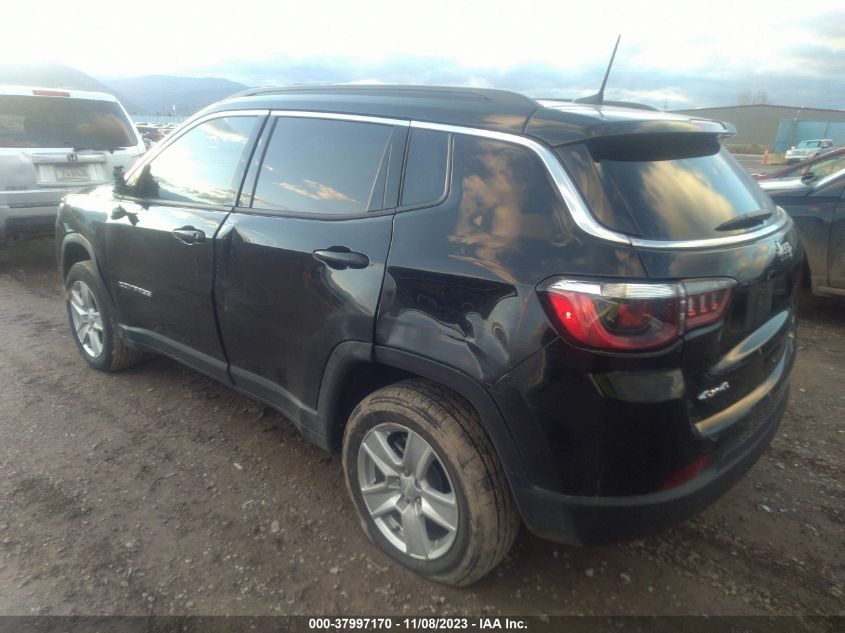 2022 JEEP COMPASS LATITUDE - 3C4NJDBB2NT216547