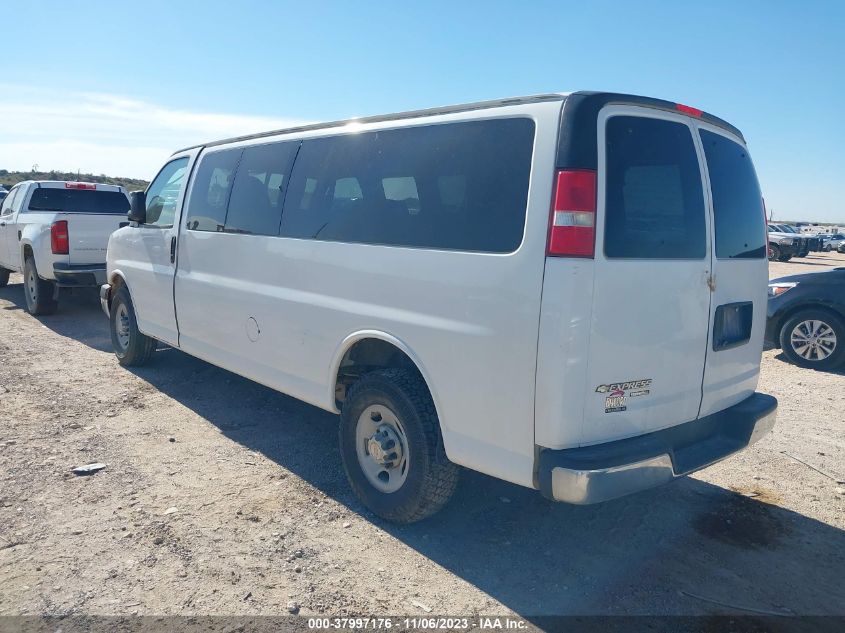 2015 CHEVROLET EXPRESS 3500 LT 1GAZG1FF7F1152504