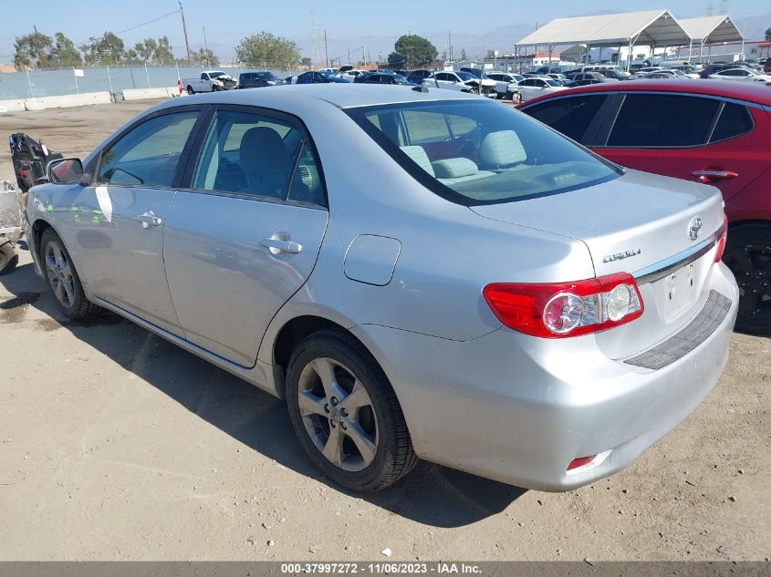 2013 TOYOTA COROLLA L/LE/S - 5YFBU4EE5DP100339