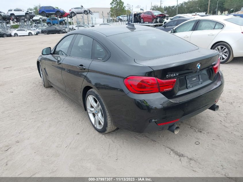 2018 BMW 440I GRAN COUPE XDRIVE WBA4J7C50JBH14697