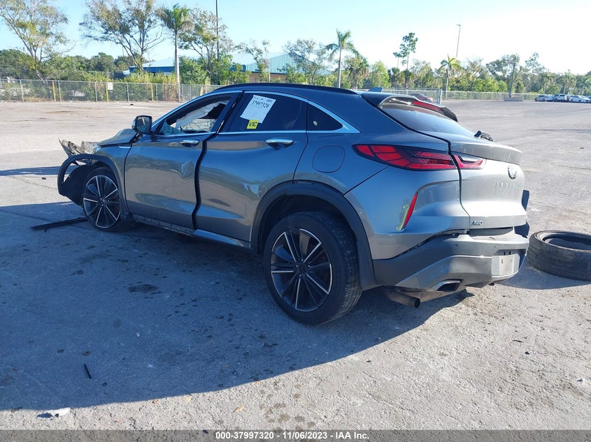 VIN 3PCAJ5K32NF100731 2022 INFINITI QX55 ESSENTIAL AWD