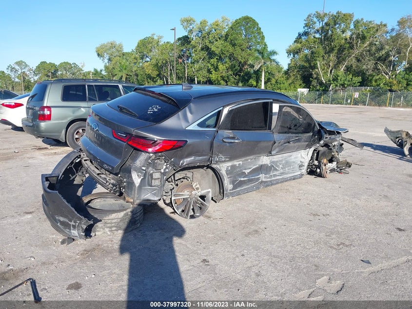 VIN 3PCAJ5K32NF100731 2022 INFINITI QX55 ESSENTIAL AWD