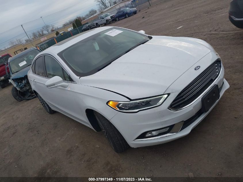 3FA6P0K91HR132199 FORD FUSION TITANIUM/PLATINUM 2017