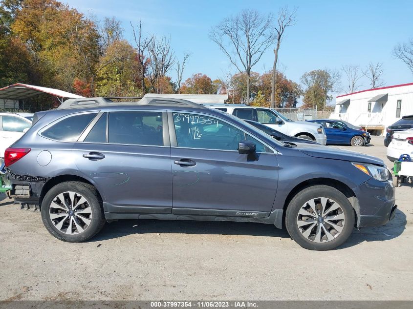 2017 SUBARU OUTBACK LIMITED - 4S4BSAKCXH3237603