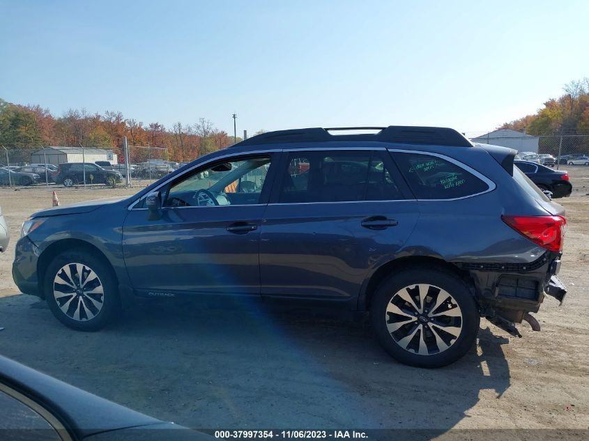 2017 SUBARU OUTBACK LIMITED - 4S4BSAKCXH3237603