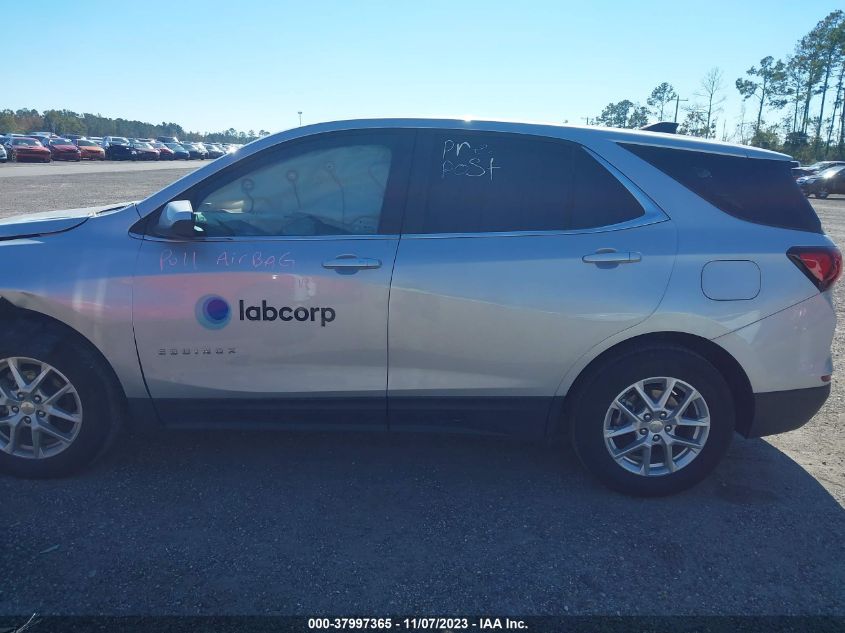 2022 CHEVROLET EQUINOX LT - 2GNAXJEV3N6132606