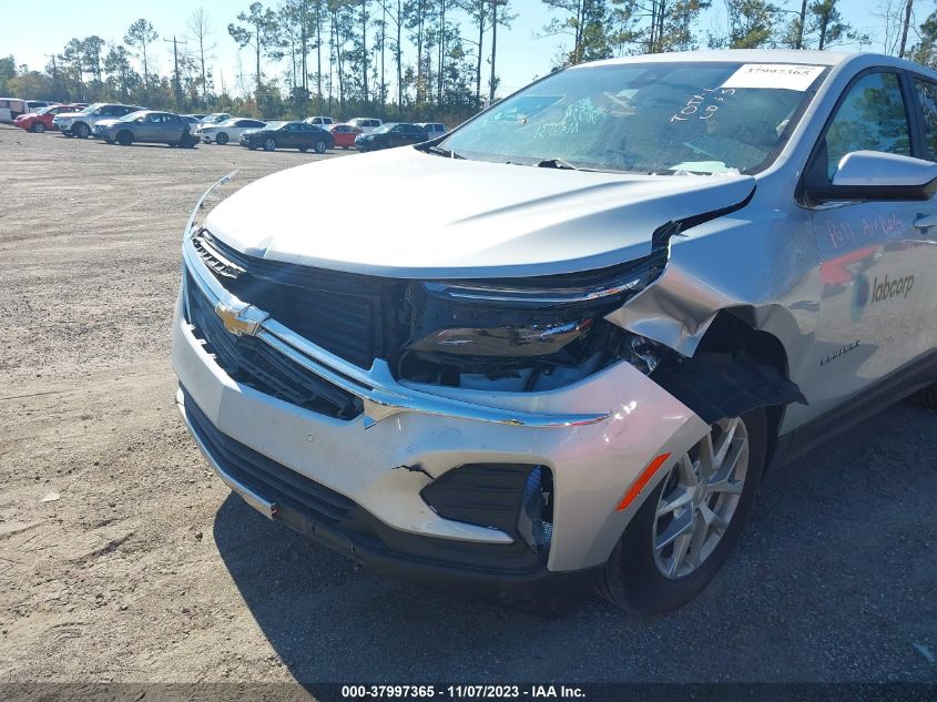 2022 CHEVROLET EQUINOX LT - 2GNAXJEV3N6132606