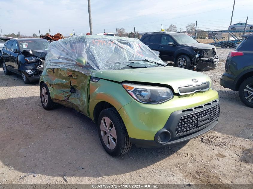 2014 KIA SOUL - KNDJN2A21E7722917
