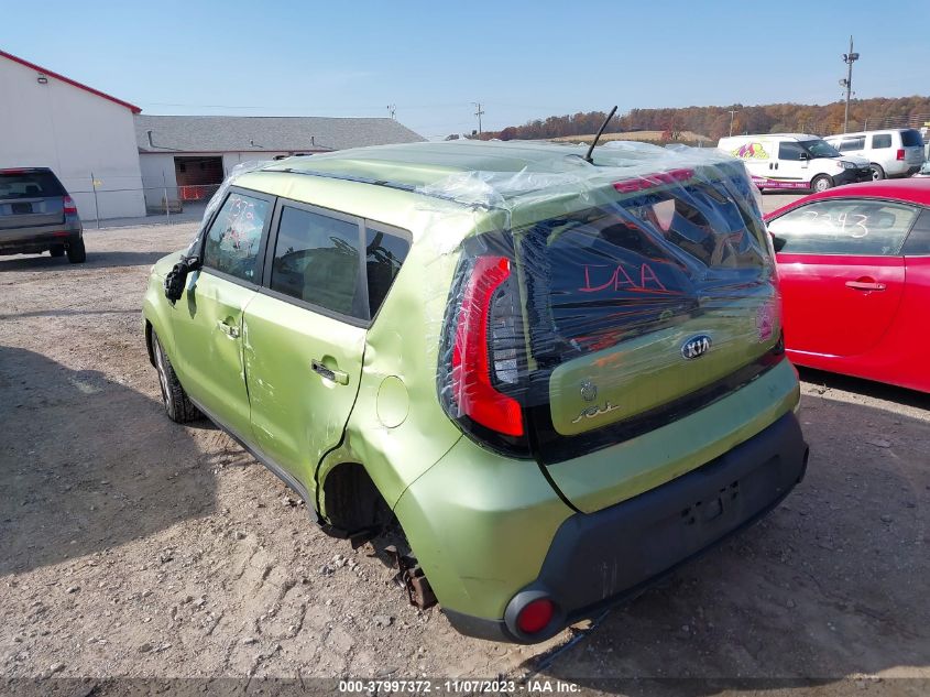 2014 KIA SOUL - KNDJN2A21E7722917