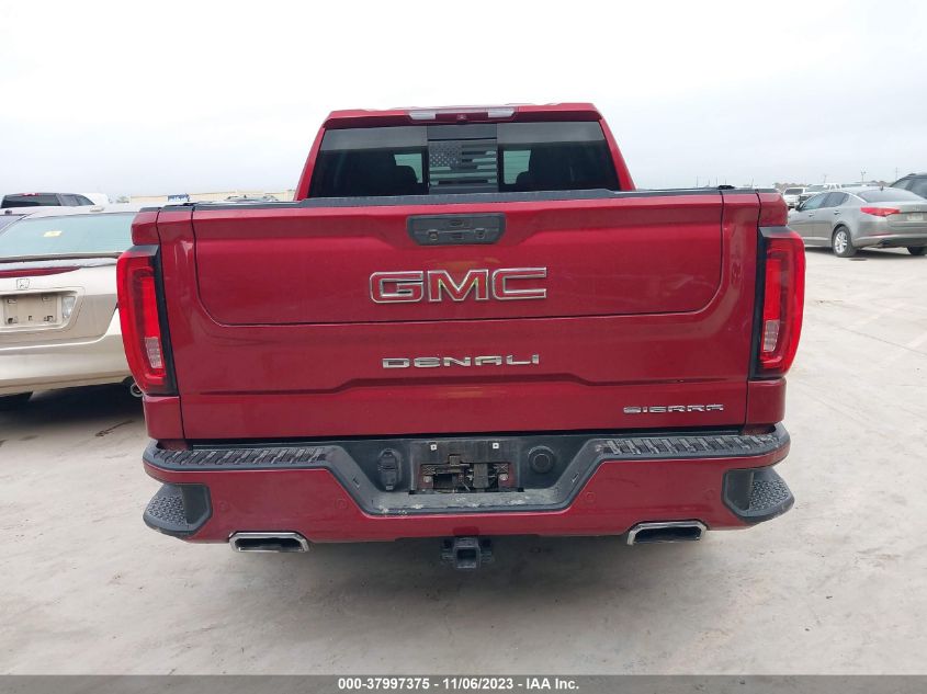 2019 GMC SIERRA 1500 DENALI - 1GTU9FEL9KZ345491