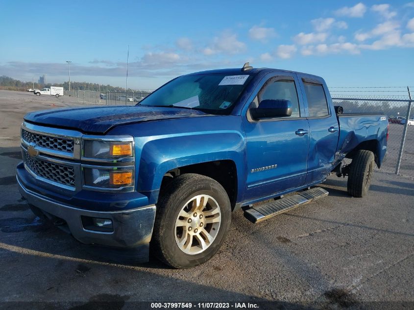 2015 CHEVROLET SILVERADO 1500 LT - 1GCVKREC6FZ384863