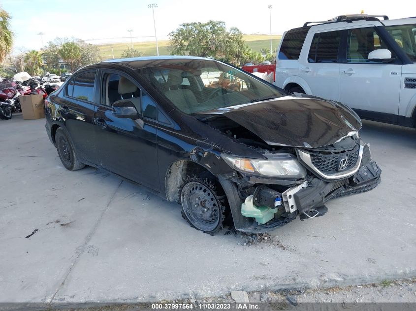 2013 HONDA CIVIC LX - 19XFB2F50DE030373