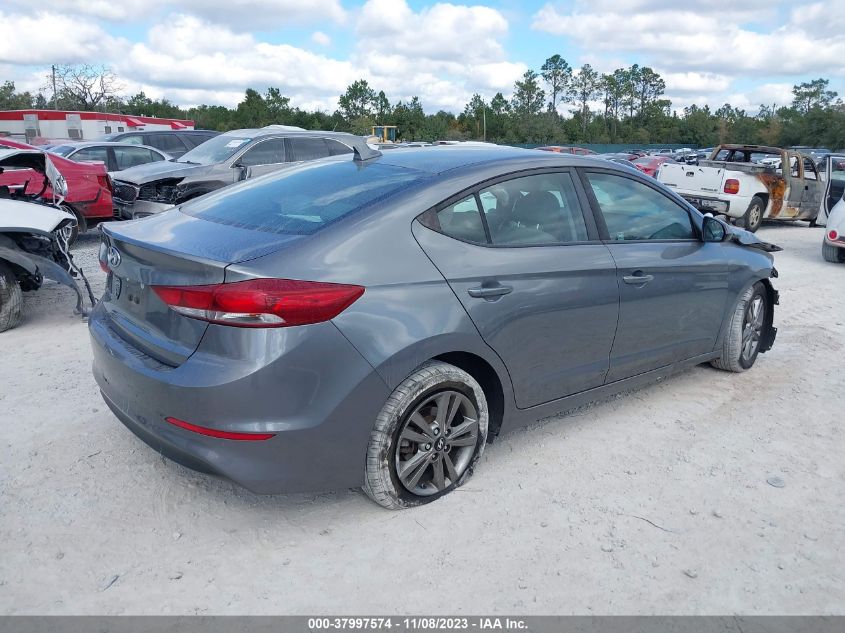 2018 HYUNDAI ELANTRA SEL - 5NPD84LF8JH293815