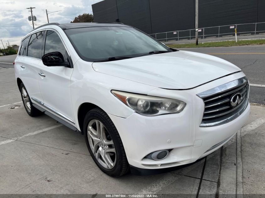 2013 INFINITI JX35 - 5N1AL0MNXDC343884