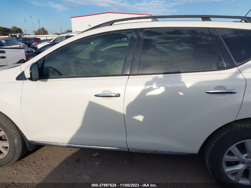 2014 NISSAN MURANO S/SL/SV/LE - JN8AZ1MU1EW416113